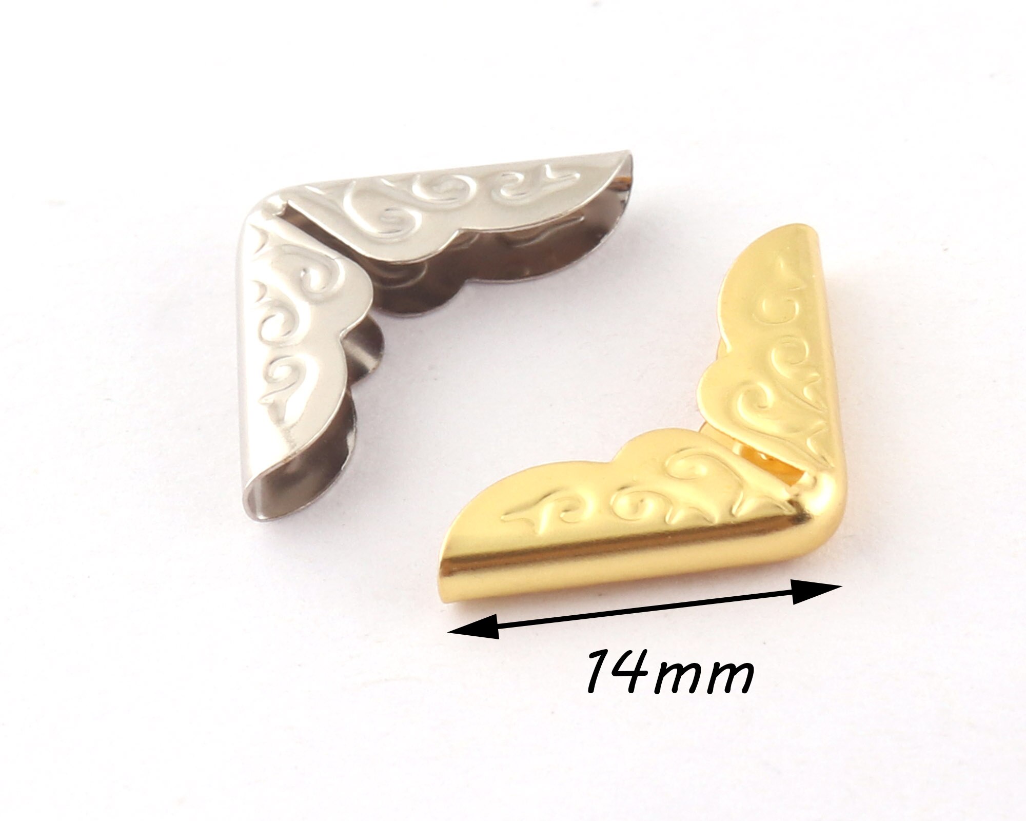 14mm Gold Corner Protection Vintage Pattern Style ... – Grandado