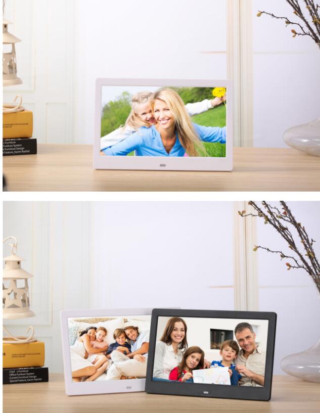 10 inch Screen LED Backlight HD 1024*600 Digital Photo Frame Electronic Album Picture Music Movie Full Function Good