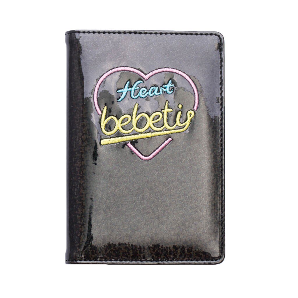 Porte-carte de crédit femmes porte-cartes organisateur portefeuille clair Pvc passeport cartes couverture carte sac porte-carte de crédit: Beige