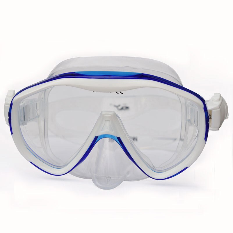 Masque de plongée en Silicone MK100, grande monture, étanche, Anti-buée