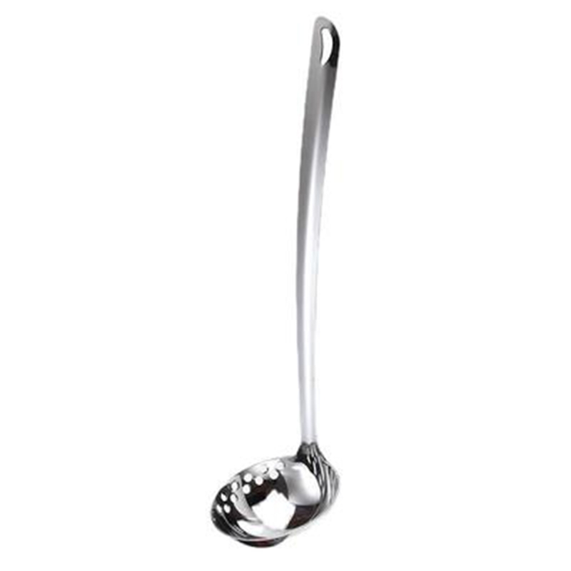 Passoire à Double usage en acier inoxydable 896A 201, cuillère à soupe de cuisine, casserole chaude, ustensiles de cuisine à Long manche suspendu