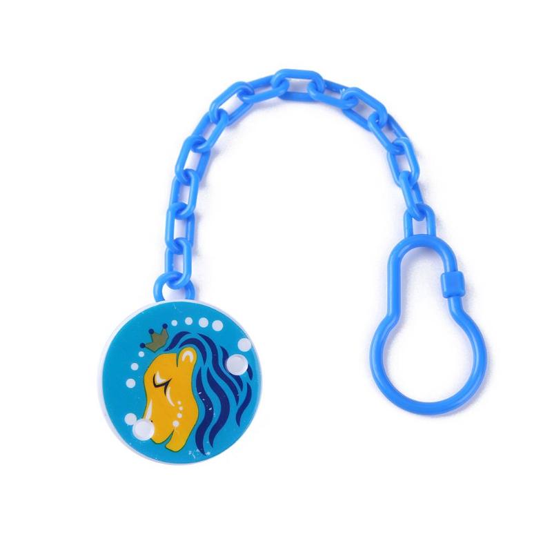 Chaîne porte-sucette à motif de dessin animé pour tout-petit enfant,attache-sucette, clips porte-tétine pour mamelon,: B