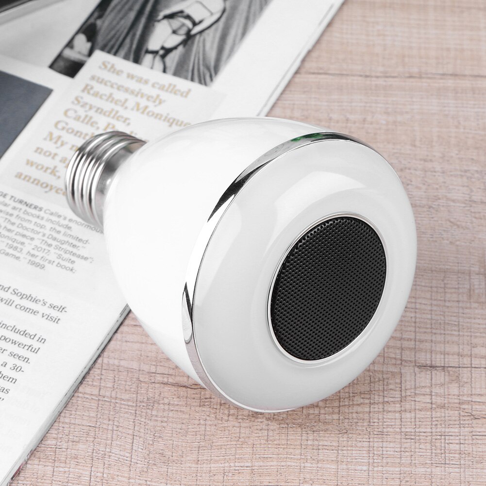 3w e27 273lm bluetooth-compatível com luz alto-falante base led multicolorido sem fio bulbo-186494