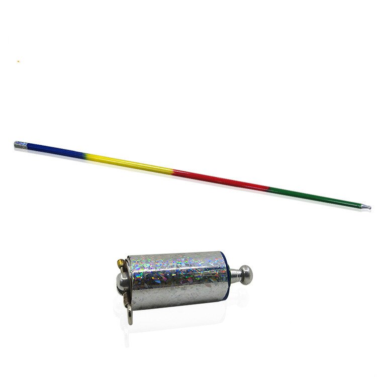 110 CM/150 cm Metal Verschijnen Cane Kan Kiezen Kleur Magic Sticks Voor Professionele Goochelaar Stage Street Magie Illusie accessoires