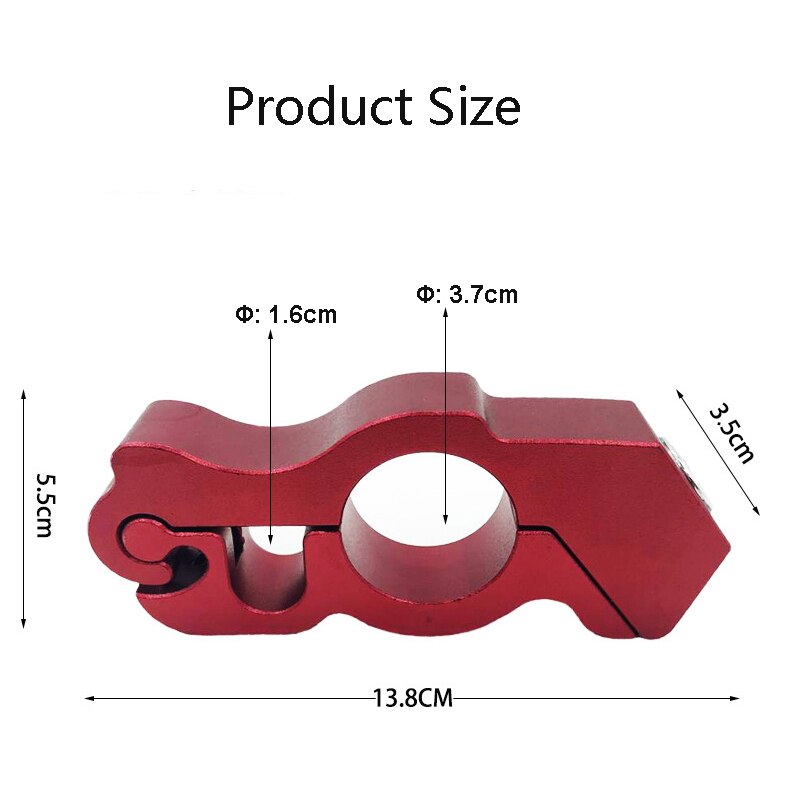 Bicycle Motorcycle Handlebar Lock Grip Anti Theft Safety Locks Brake Motorbike Auto Fit Scooter ATVs Security Bike Accessories