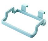 Kitchen Organizer Shelf Wall-Mounted Kitchen Door Rear Wall Cabinet Garbage Bag Support Frame Kitchen Garbage Bag Storage Rack: Green