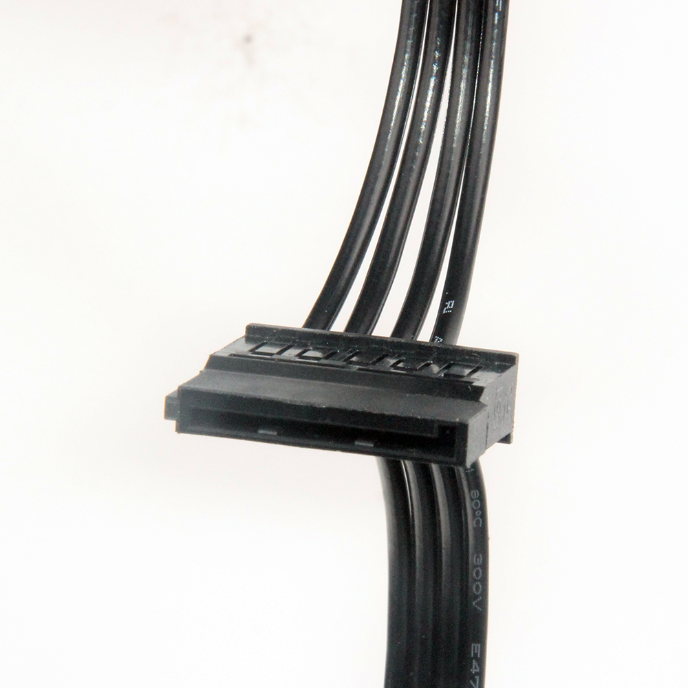 Molex 4pin Ide 1 Tot 5 Sata 15Pin Harde Schijf Voeding Splitter Cable Koord Voor Diy Pc Sever 4-Pin Naar 15-Pin Power 60 Cm