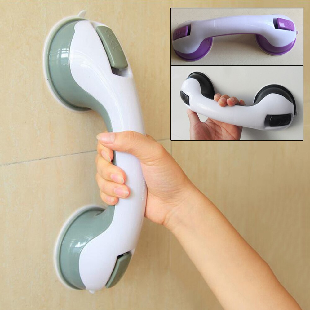 Bathroom Suction Cup Handle Grab Bar for elderly Safety Bath Shower Tub Bathroom Shower Grab Non-slip Handle Rail Grip