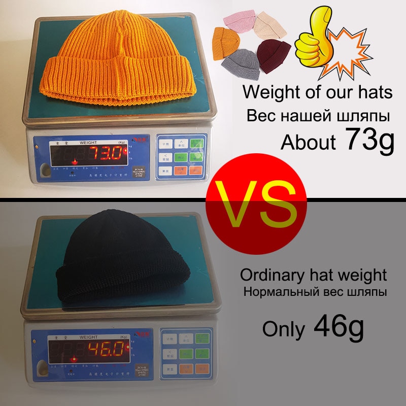 Gorro negro Unisex para hombre, sombreros tipo Beanie para mujer, gorra de Skullcap lisa de punto hip hop, sombrero de otoño para mujer