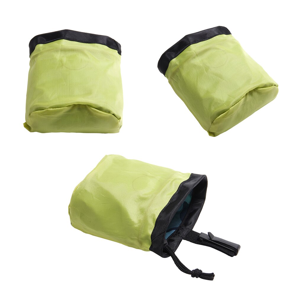 Portable Dog Treat Bag Outdoor Dog Training Bag Pouch Food Bag Hands-Free Puppy Snack Reward Waist Bag Training Aids