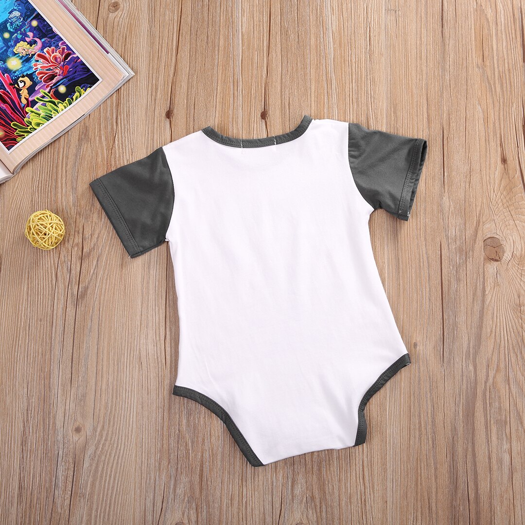 Little Mr Steal Your Girl Print Short sleeve Baby Boy Bodysuit