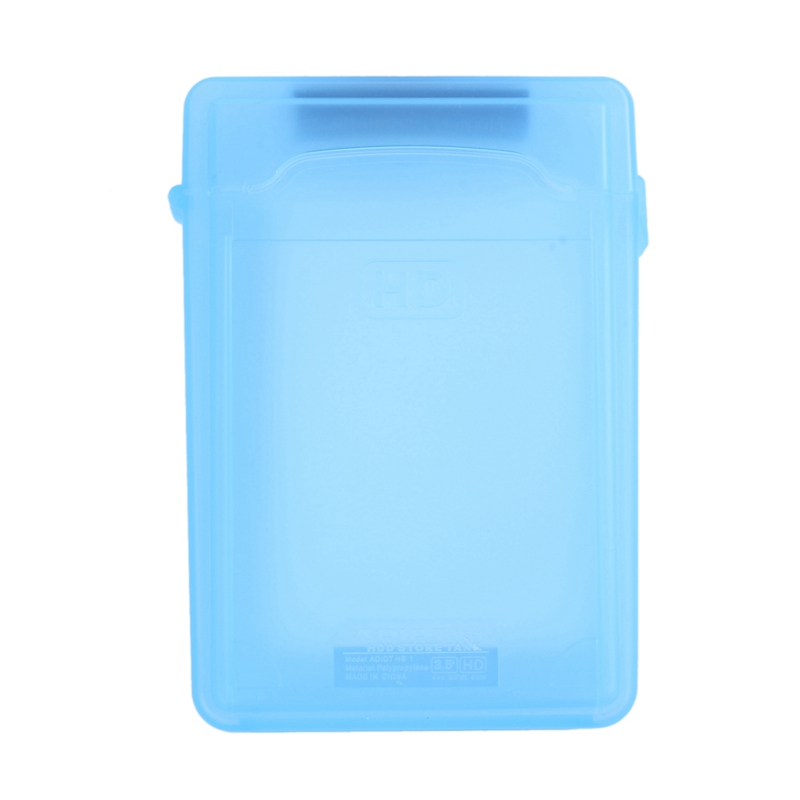 Caja de disco duro portátil IDE Sata de 3,5 pulgadas, carcasa protectora de plástico, colores aleatorios, para disco duro externo, 20 Uds.