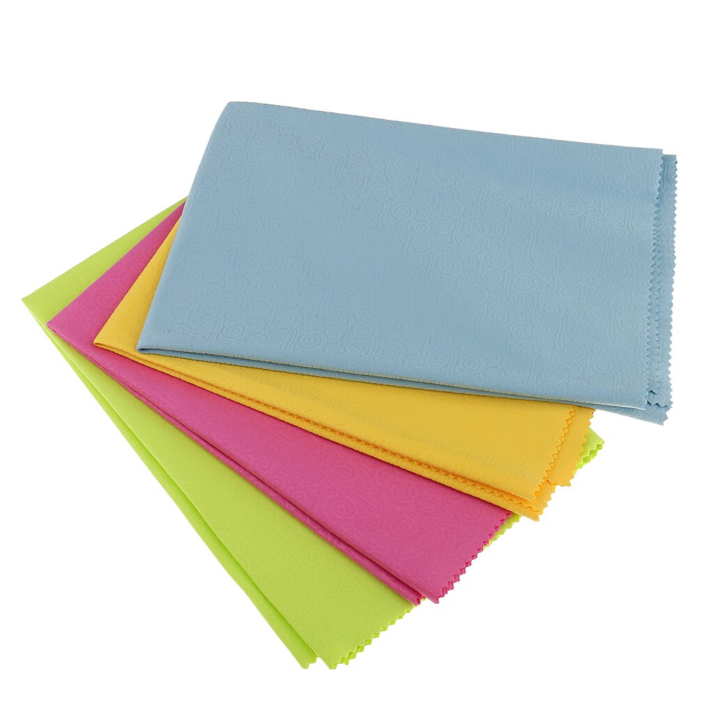 Grand chiffon de nettoyage en microfibre, lot de 4, pour objectif d'appareil photo, écran de lunettes