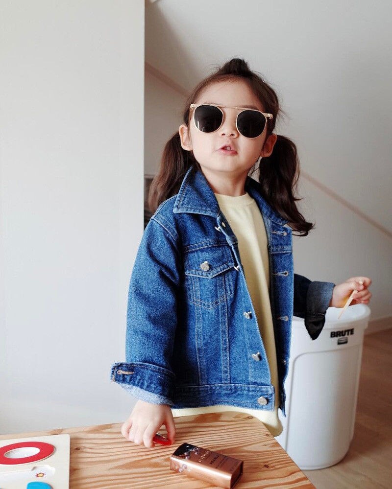 Brand pudcoco Newest Arrivals Baby Girls Boys Toddler Denim Jacket Casual Jean Lucky Child Jacket Coat Clothes Tops