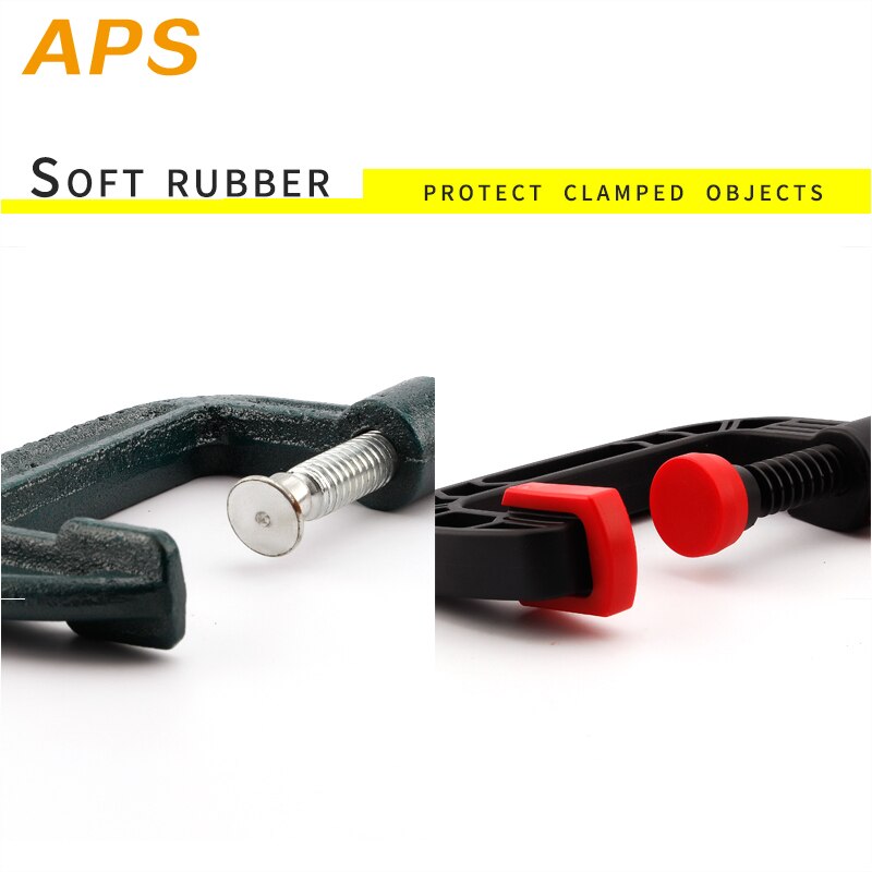 quick release clamp plastic G wood clamp 2"3" c-clamp for wood working c clamps tools