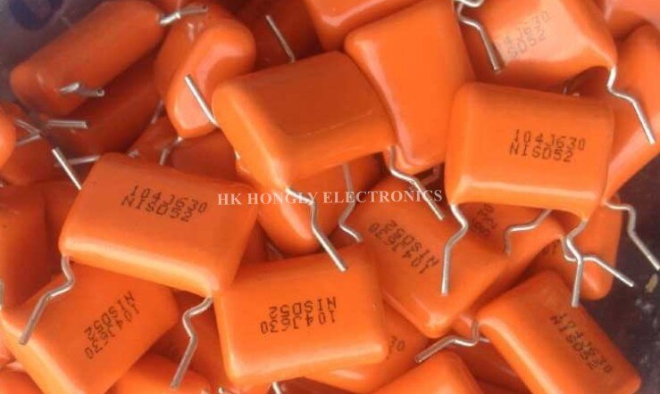 20PCS 104K630 104J630 0.1UF 630V 104 100N P=15mm Film Capacitor: 104J630