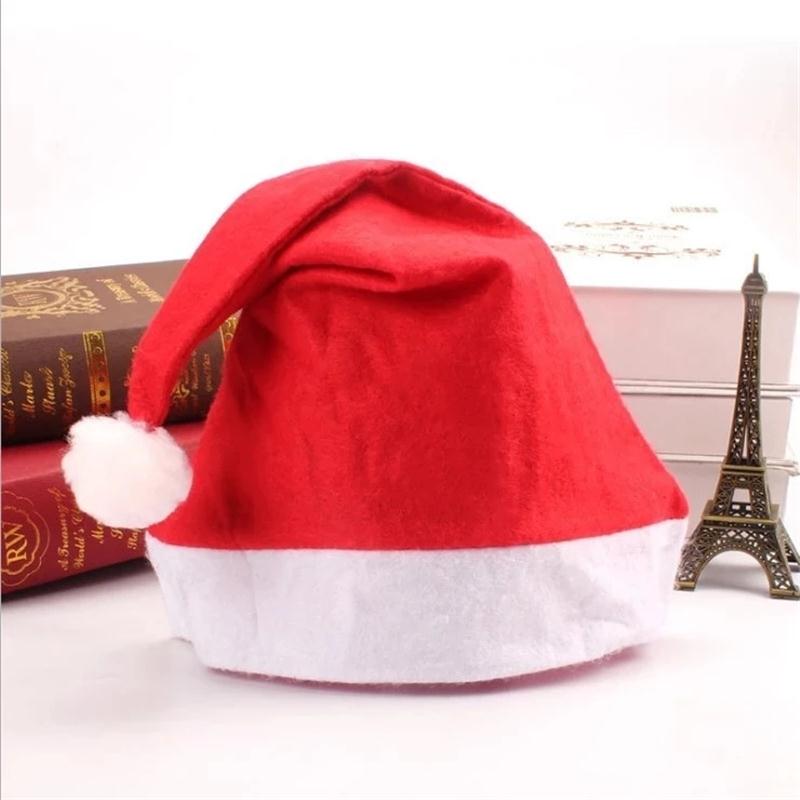 Kerst Volwassen Kinderen Rode Klassieke Kerst Hoed Kerst Decoraties