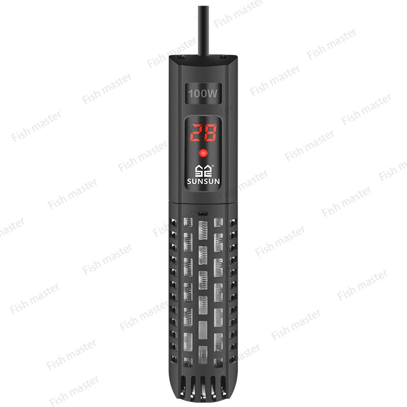 SUNSUN Aquarium Submersible Heater Fish Tank LCD Display Digital Adjustable Water Heating Rod Constant Temperature Control