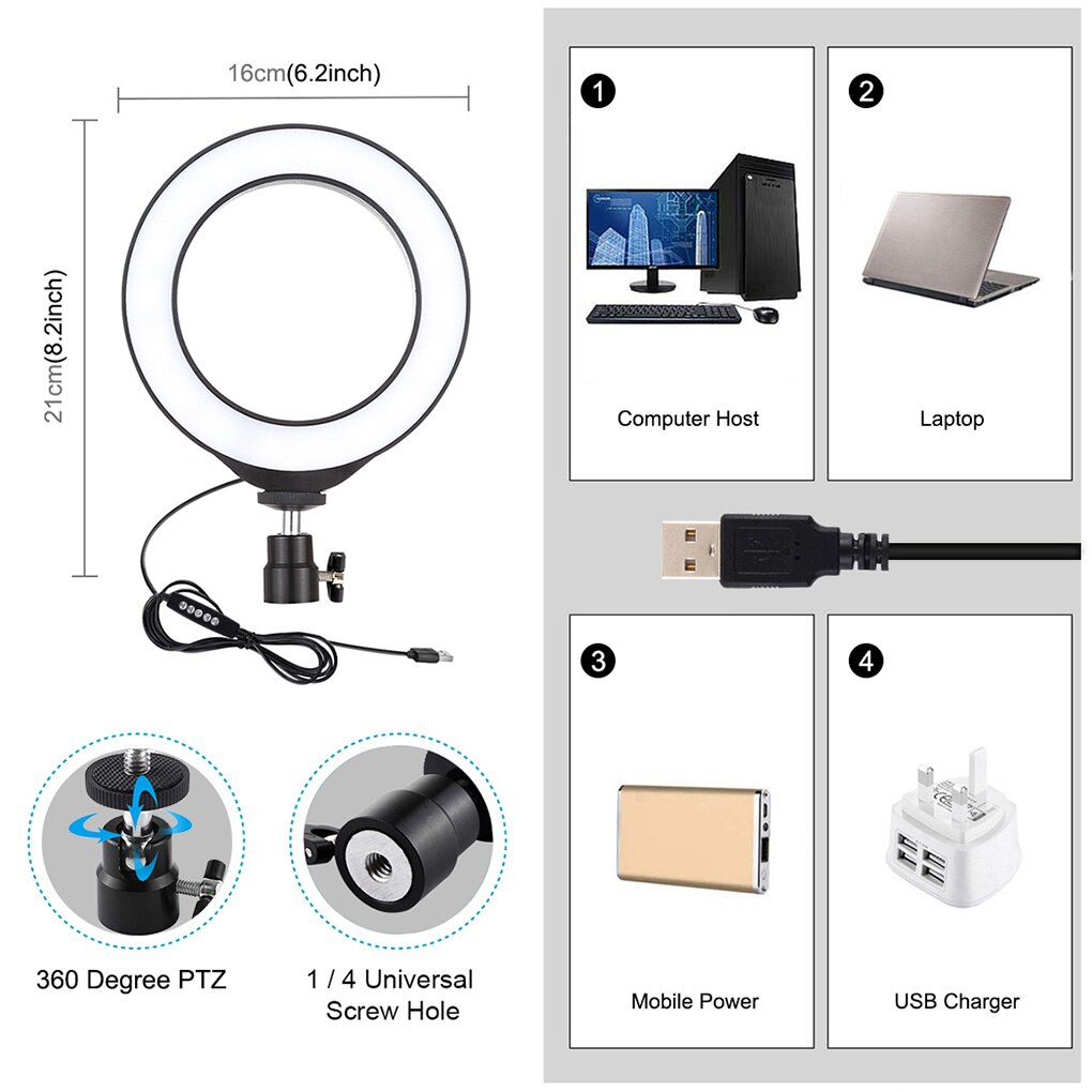 Daylight Daylight ED Aura Ring Lamp | Lampen | Professionele -producten