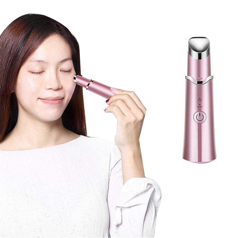 Beauty Instrument, USB Rechargeable Eye Massager, Heating Electric Eye Massage Pen, Eye Health Beauty Bar, Improve Dark Circles