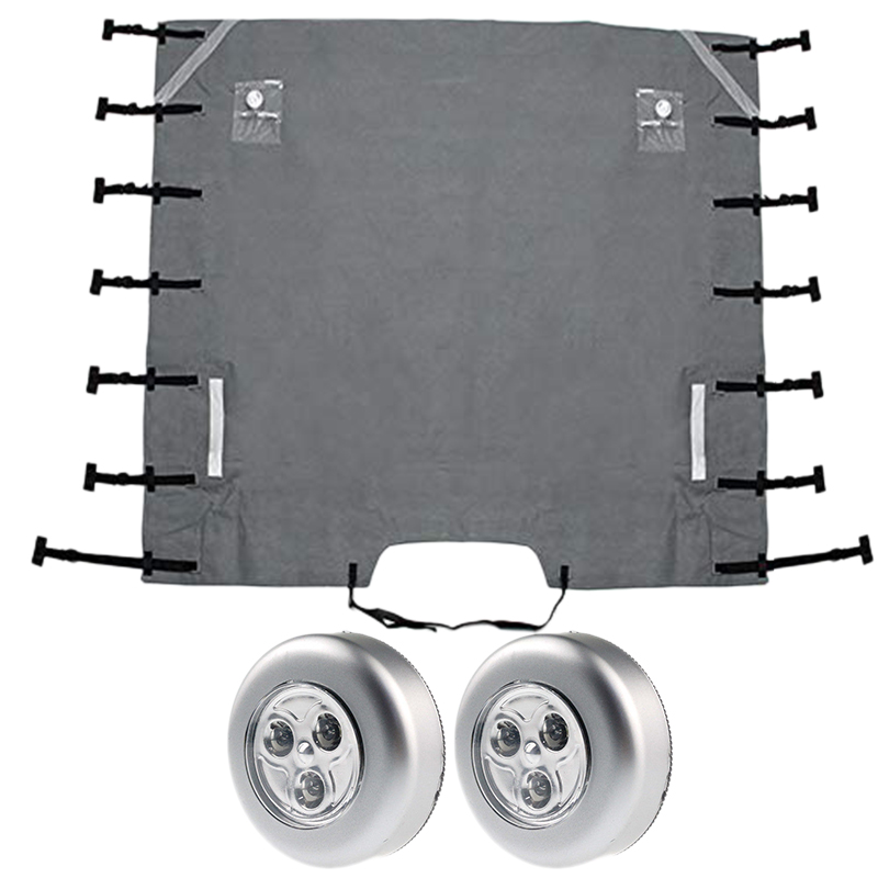 Couvercle de timon Caravane Couverture d’attelage de remorquage Couvercle de timon pour