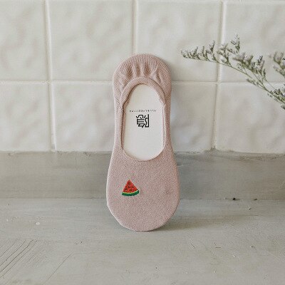 Avocado Fruit Onzichtbare Sokken Zomer Korte No Show Antislip Boot Slipper Low Cut Vrouwen Mannen Sokken Gelukkig Grappig casual Sokken: 2