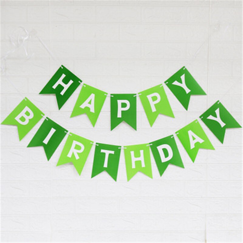Paper Bunting Garland Banners Flags Happy Birthday Banner For Kids Birthday Party Baby Shower Party Decoration Bnaner: 9
