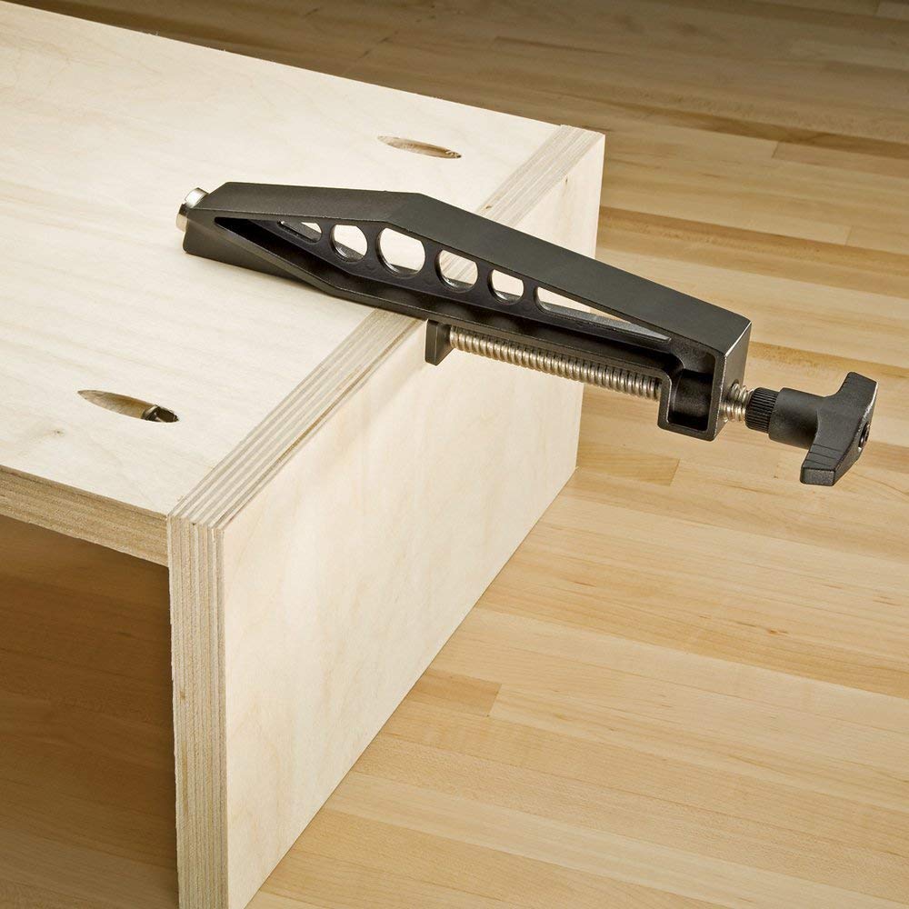 Lommehull jigklemme skråhull trebearbeidingsverktøy for kreg jig fit 9.5mm (3/8 ") trinnbor 15 grader sneglesnekker