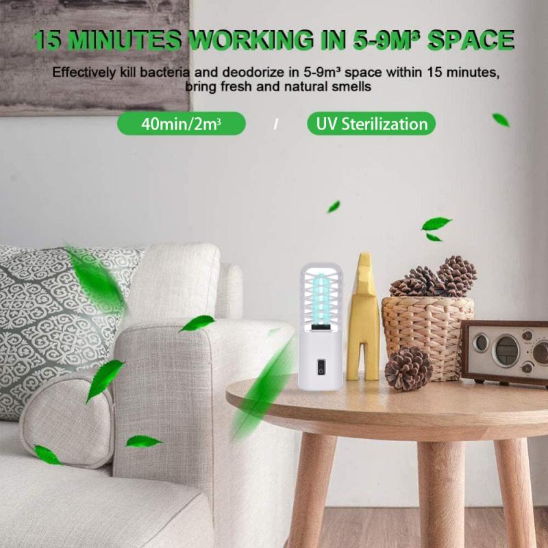 UV Light UVC Lamp Super Light LED Flashlight Ultraviolet Light Super Mini Aluminum UV Light Uvc Led Lamp For Household