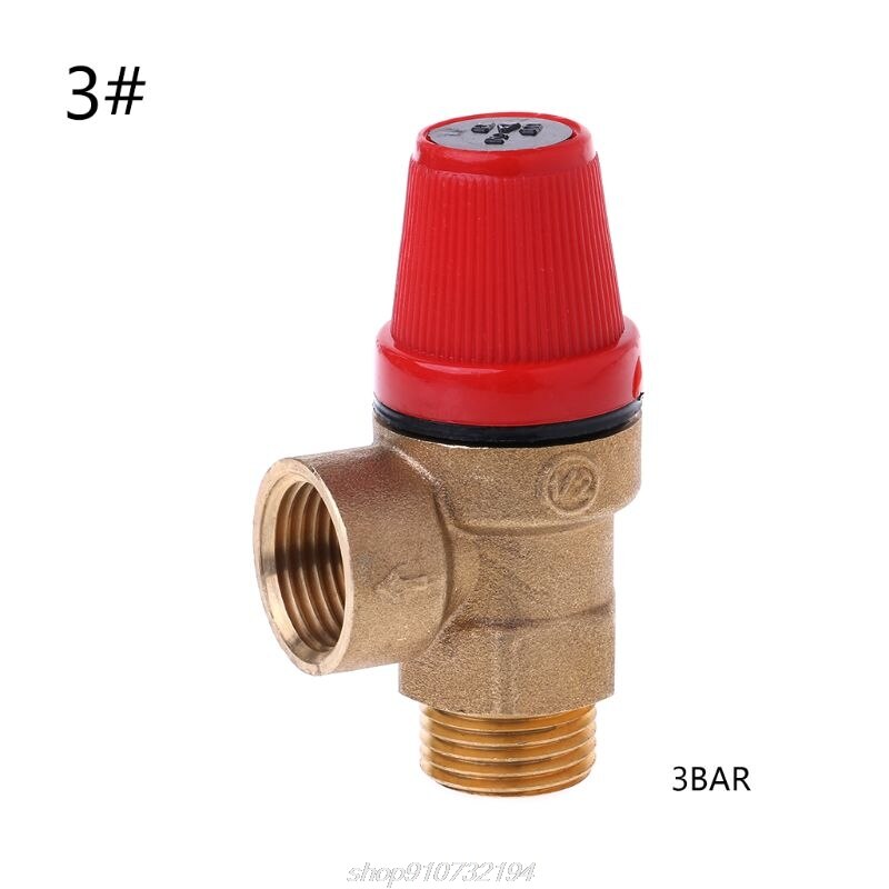 Messing Veiligheidsklep Afvoer Relief Swithch Voor Zonneboiler Inner & Outer Draad O30 20