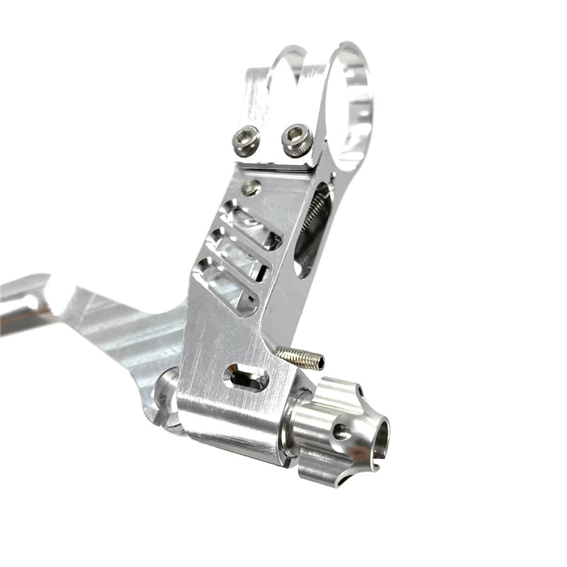 Hopfällbar cykelbromsspak aluminiumlegering cnc ihålig v-broms c-bromsok bromsspakar för bromptoncykel
