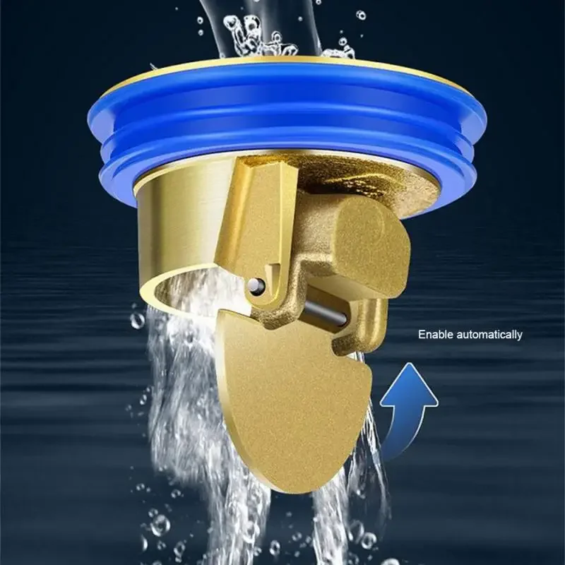 Terugslagklep Douche Afdruiprek Insectenpreventie Afdichting Stopper Anti Geur Riool Zeef Plug Afvoer Cover Afvoerputje