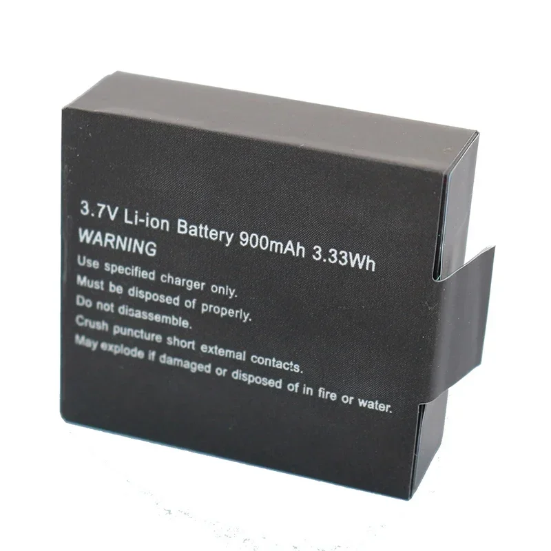 Batería de iones de litio recargable de 3,7 V y 900mAh para SJ4000 SJ5000 SJ6000 WIFi SJCAM cámara de acción deportiva DV SJ batería dedicada
