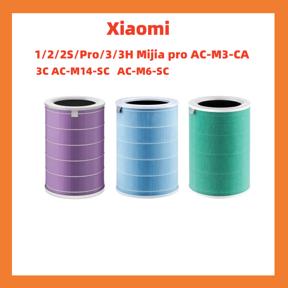 Filtro HEPA per purificatore d'aria Xiaomi Mi 1/2/2S/pro/3/3H/3C Mijia pro AC-M3-CA AC-M6-SC