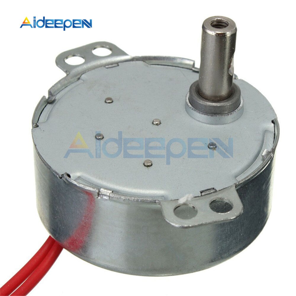 AC 12V AC 100-127V 220-240V 50/60Hz silnik synchroniczny 1.4 rpm-60rpm solidny za chwilę obrotowy 4W TYC-50