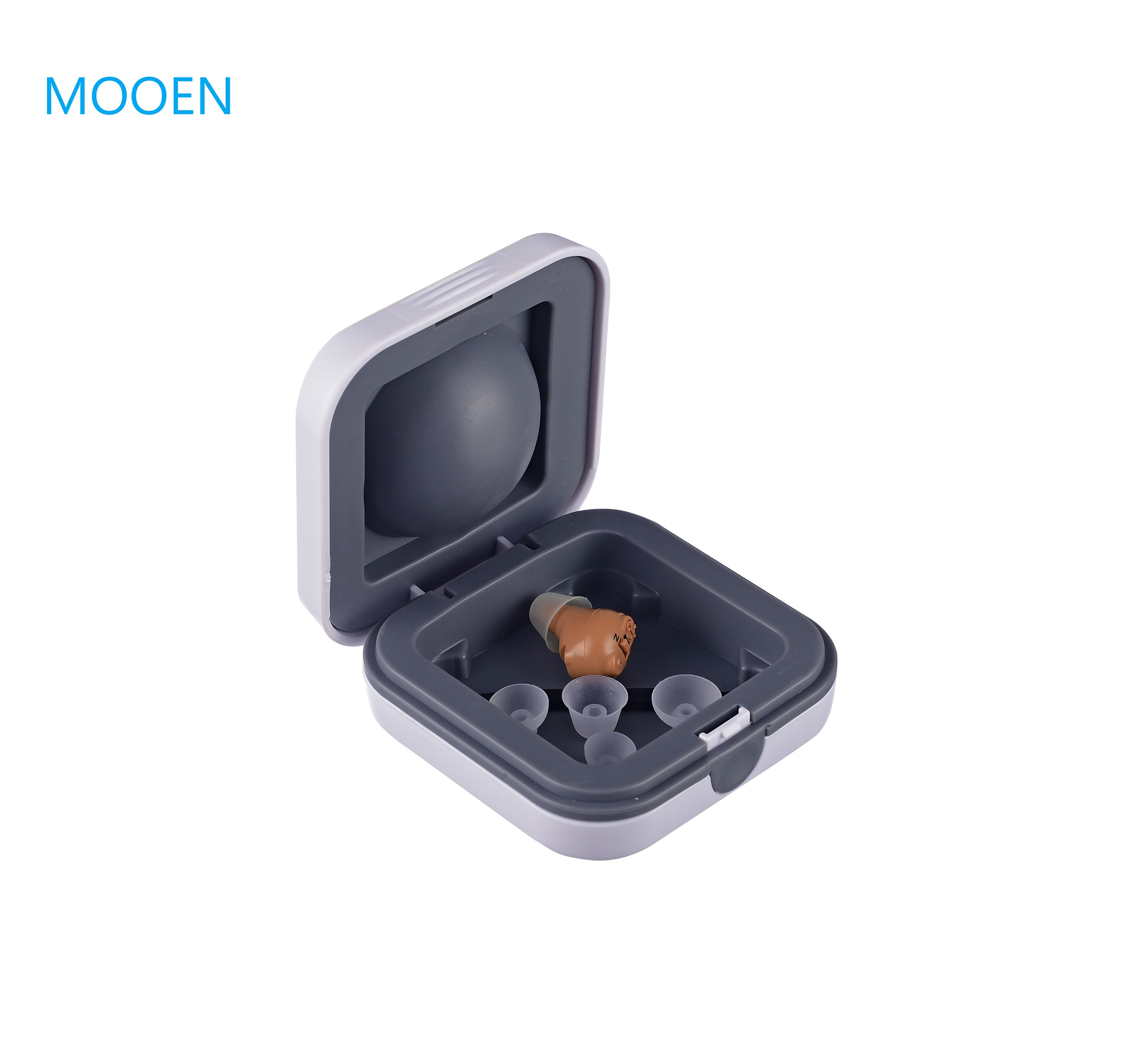 Mini Hearing Aid Rechargeable Hearing Device CIC Ear Hearing Aids for The Elderly Audifonos Sound Amplifier for Deafness