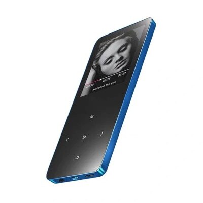 MP4 Player Walkman with Bluetooth 8GB 16GB Music Player With Touch Key FM Radio Video Play E-book: Blue / 8GB