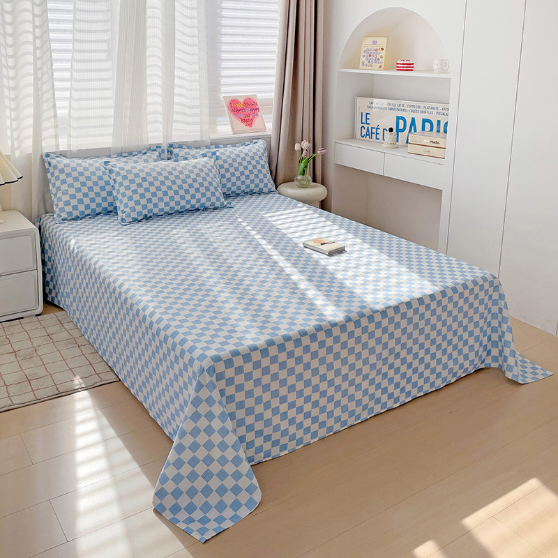 Soft Home Bed Linen Sheets Queen Size Bed Sheets Printing Top Sheets Twin/Queen/King Flat Bedsheets Bedspread