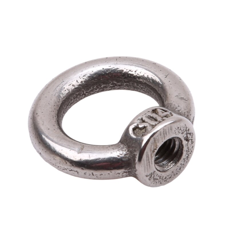 Stainless Steel Cable Rope Lifting Eye Nuts/Screw Ring Eye Bolt Ring Hooking Nut Screws M5/M6/M8/M10/M12