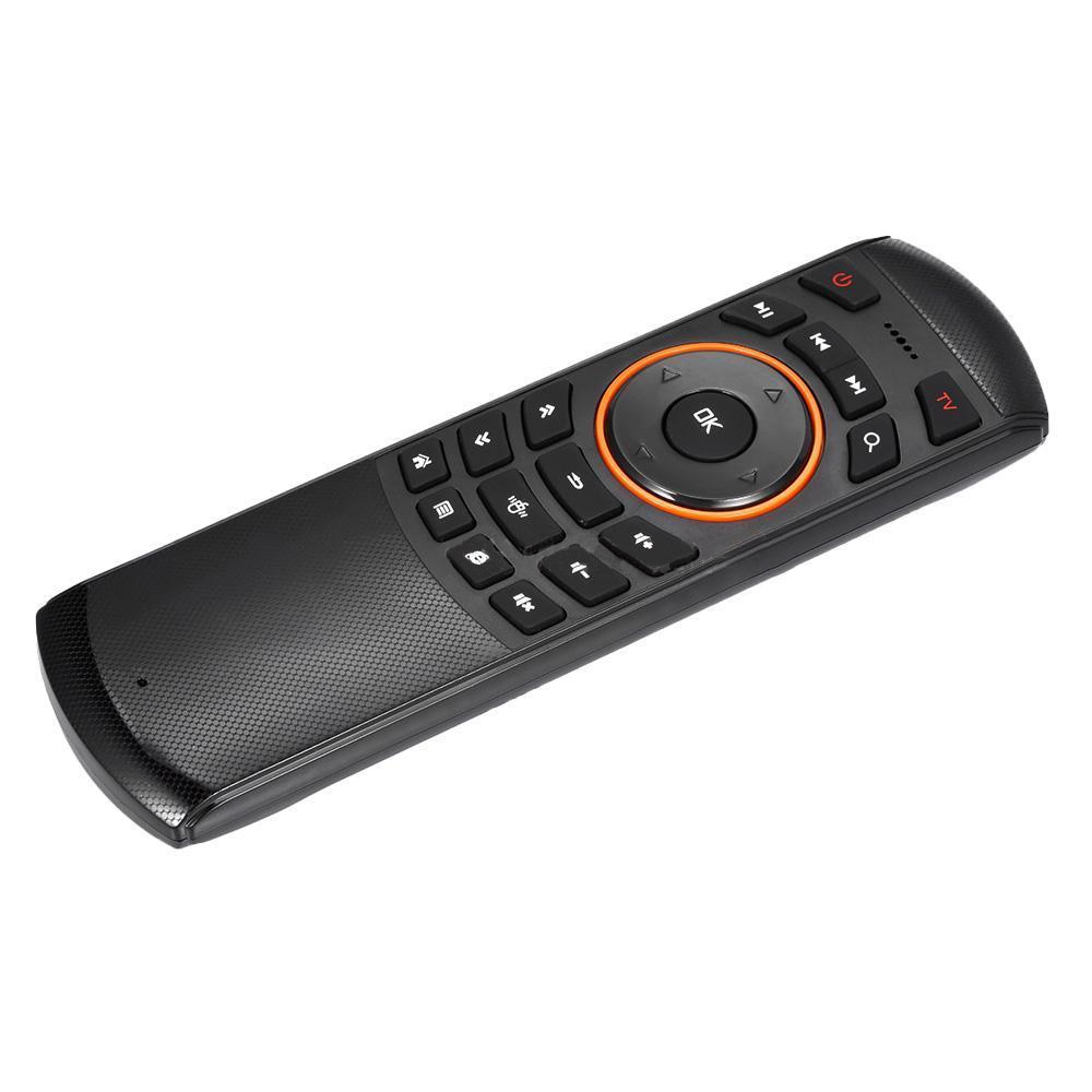 Mini 2.4GHz Wireless QWERTY Keyboard Air Mouse Remote Control For Mini PC TV Box