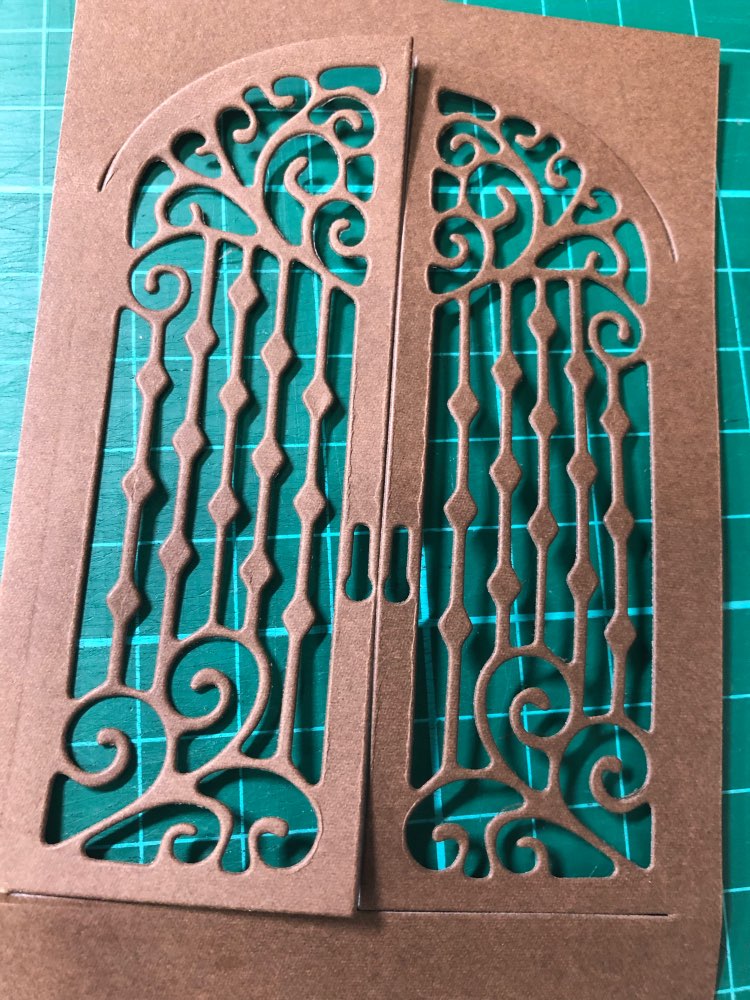 Metal Cutting Dies Frame Door Window Stencil For DIY Scrapbooking Embossing Paper Wedding Card Die Cuts Photo Album Making Craft