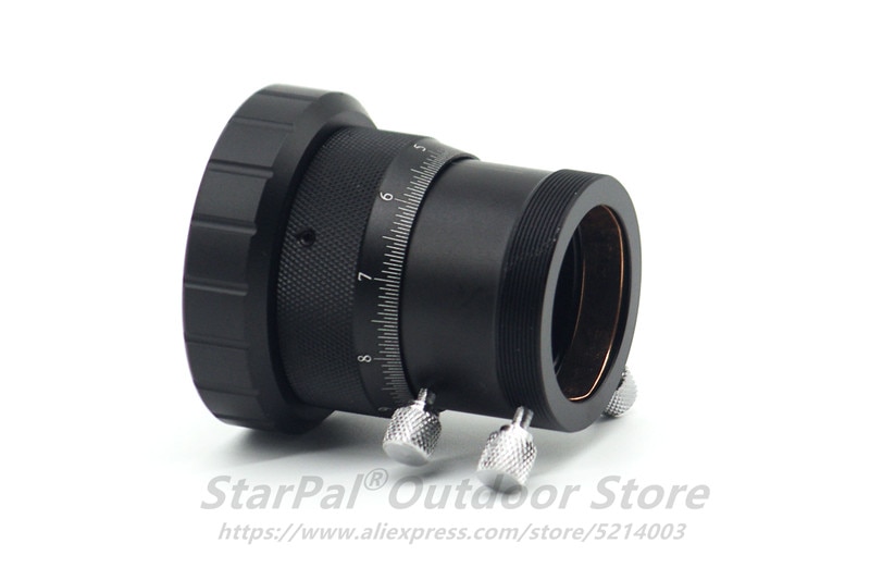 StarPal Double Helical Focuser 1.25" SCT-in High Precision for Telescope / Finder & Guidescope w/ Brass Compression Ring