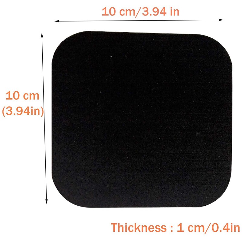 Loopband Mat, Rubber Vloermat, Fitness Apparatuur, Geluidsisolatie En Warmte-isolatie Mat, Gym Thuis Zwart