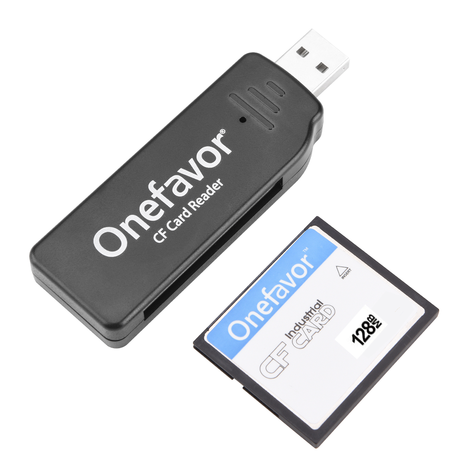 CF Card Reader Compact Flash Memory Card Reader CompactFlash Cards USB Reader/Writer High-Speed USB 2.0 CF Card Reader