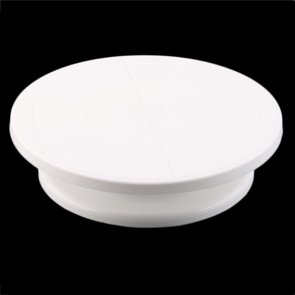 11'' 28cm Cake Making Turntable Rotating Decorating Round Platform Stand Display Revolving Baking Tool Worldwide Store