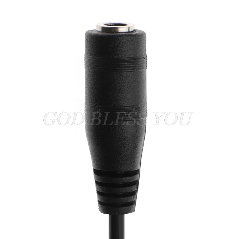 Mini USB 5 Pin Male To 3.5mm Female Headphone Jack Aux Audio Adapter Cable 15cm