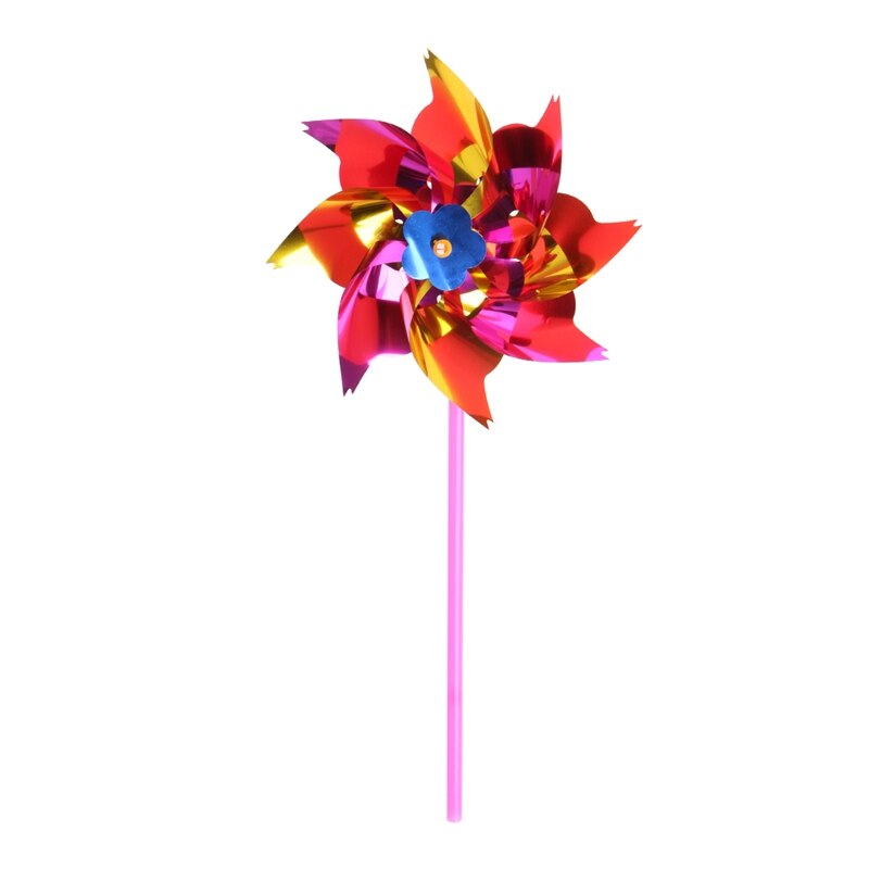 10pcs Plastic Windmill Pinwheel Wind Spinner Kids  – Grandado