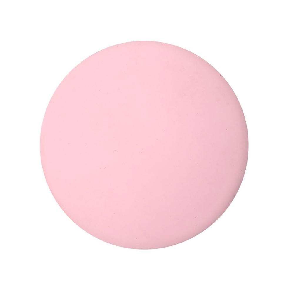 Home Door Crash Pad Rubber Door Doorknob Back Wall Protector Savior Crash Pad Door Stops Useful Rubber Crash Pad: Pink