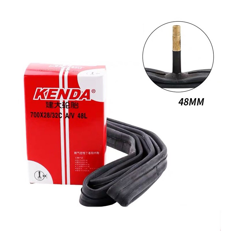 KENDA 700 × 18/23C 700 × 25/28C 700 × 35/43C 700 × 28/32C 32MM 35MM 48MM 60MM 80MMAV FV Route Vélo Chambre À Air: 700x28-32C AV 48mm