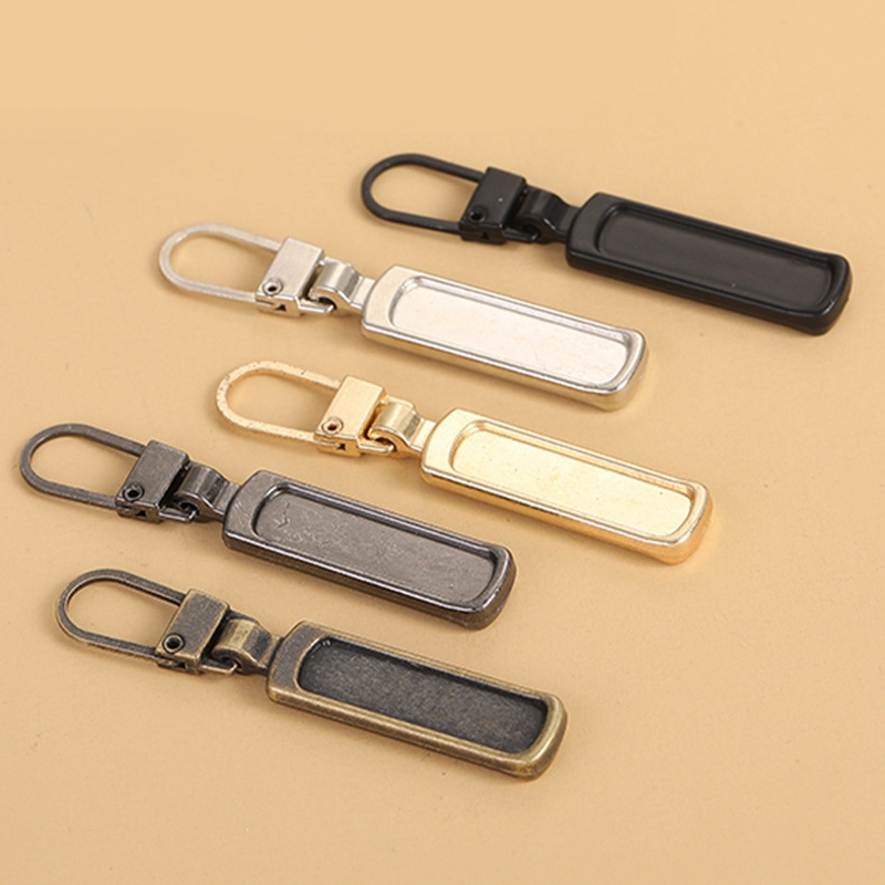 5 uds costura DIY cremallera desmontable cabeza cremallera tirar práctico bolso resistente bolso maleta mochila tienda